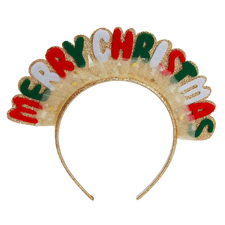 MERRY CHRISTMAS HEADBAND