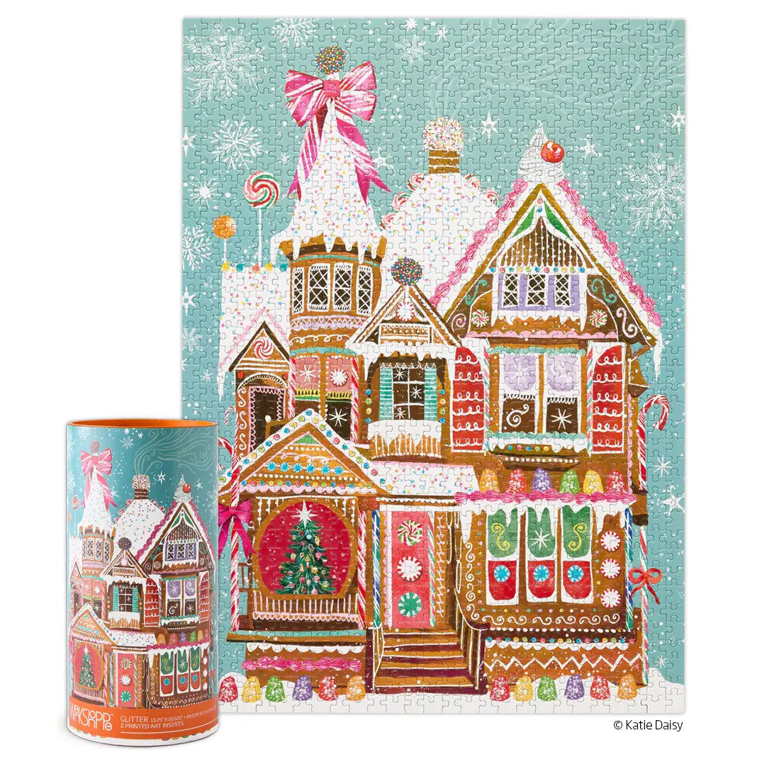 1000 PIECE PUZZLE - GINGERBREAD HOUSE