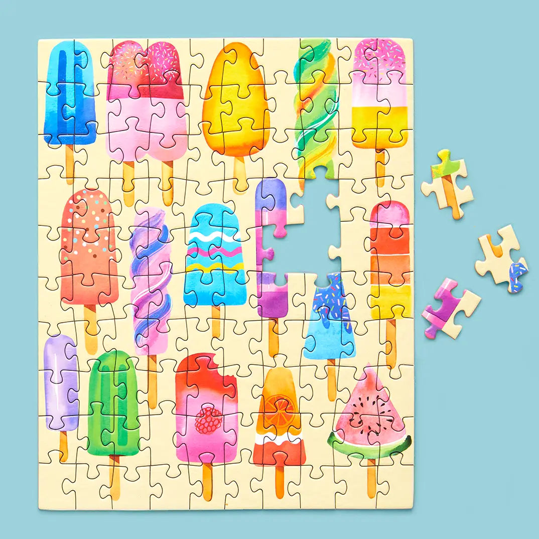 100 PIECE PUZZLE SNAX - POPSICLE PLAYTIME