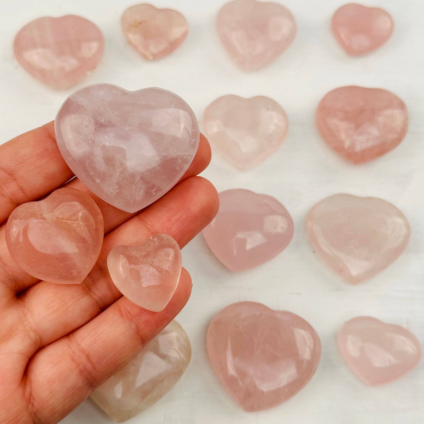 ROSE QUARTZ HEART