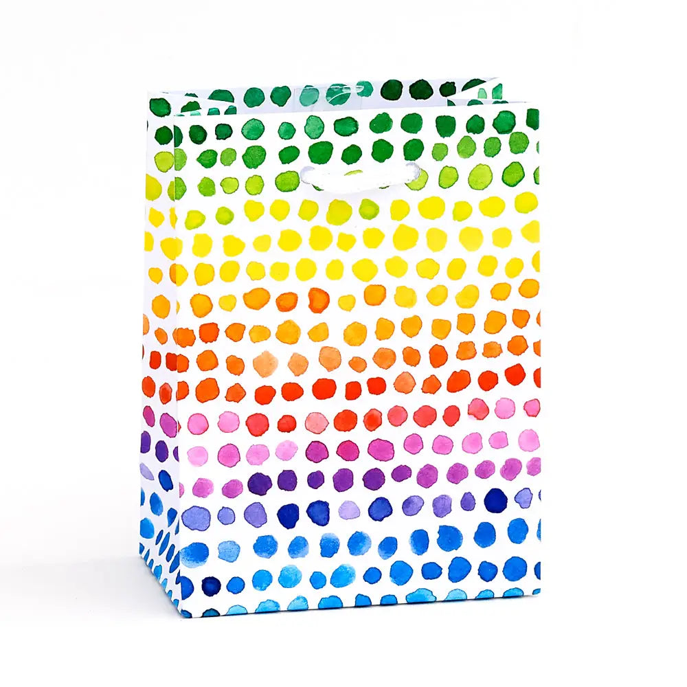 RAINBOW DOTS GIFT BAG