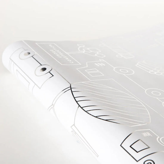 CONSTRUCTION COLORING POSTERS