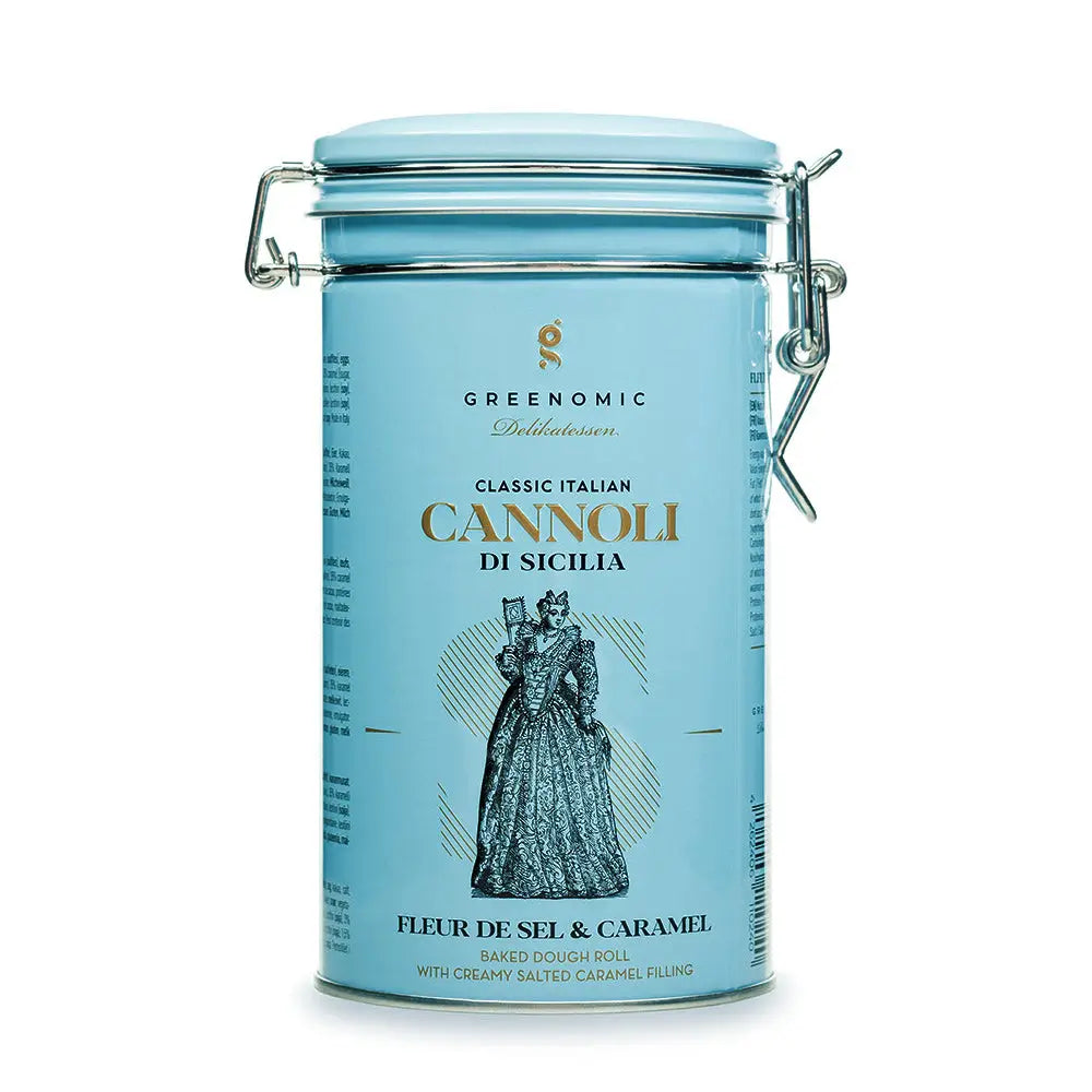 CANNOLI DI SICILIA FLEUR DE SEL & CARAMEL
