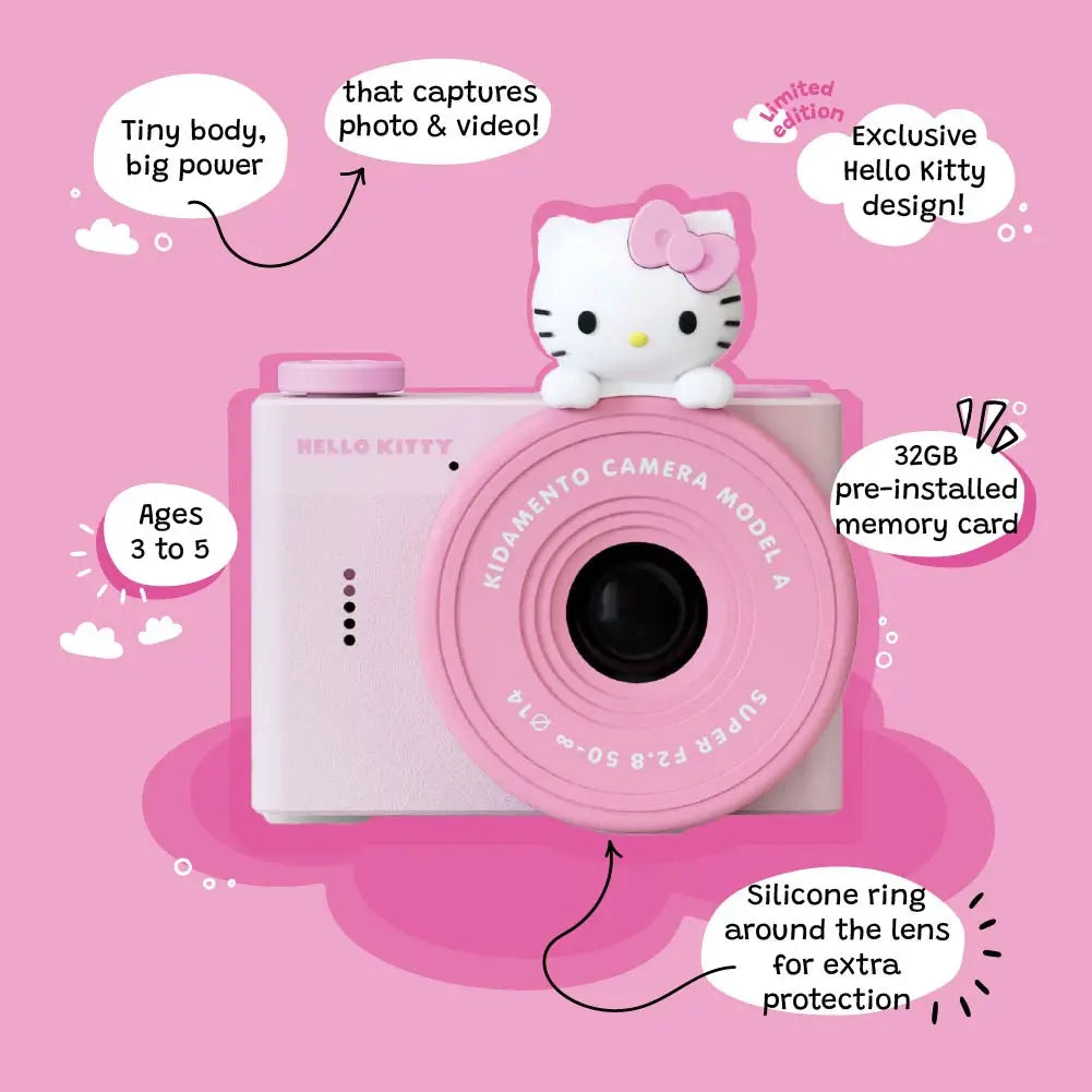 MINI HELLO KITTY DIGITAL CAMERA - KIDAMENTO