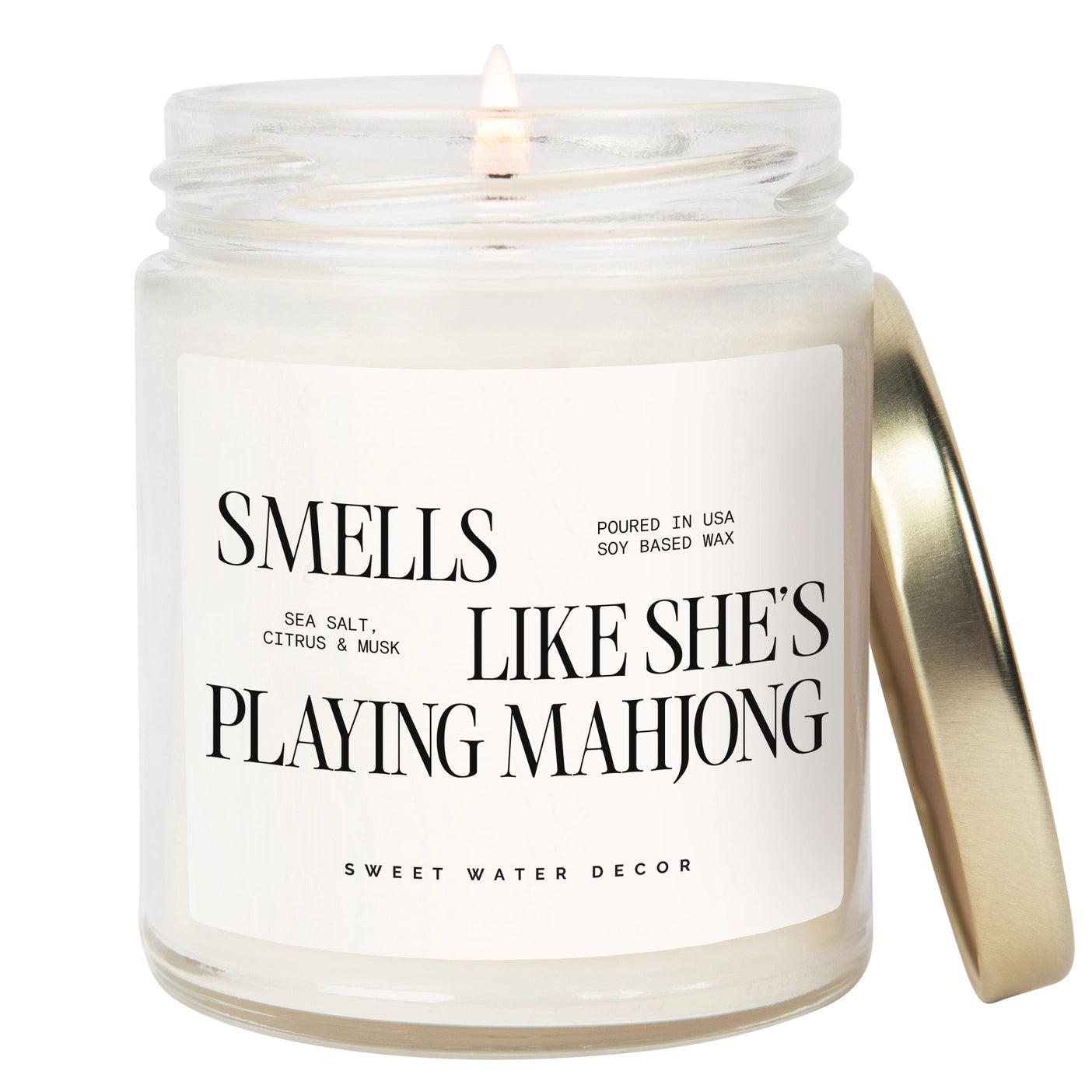 SMELLS LIKE SHE'S PLAYING MAHJONG CANDLE