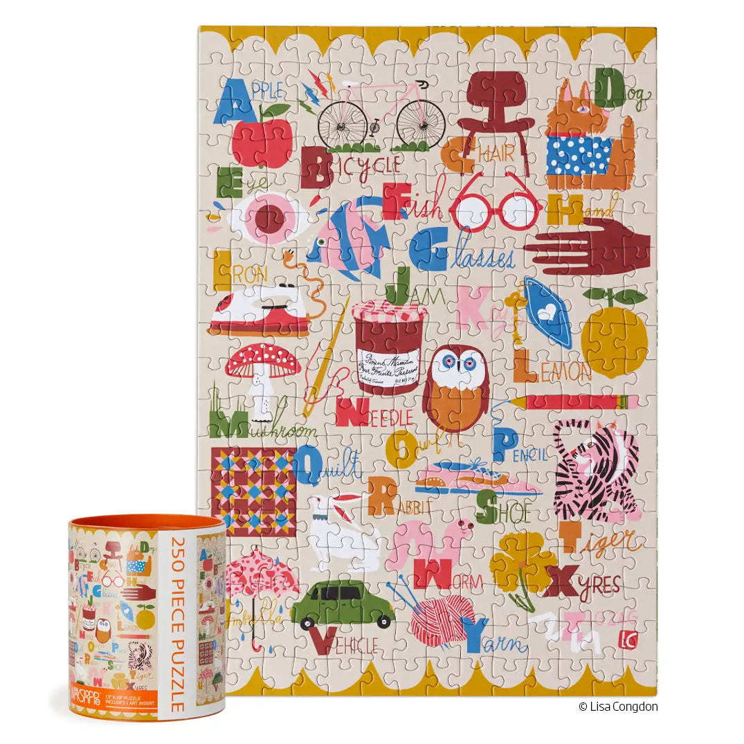 250 PIECE JIGSAW PUZZLE - ALPHABET