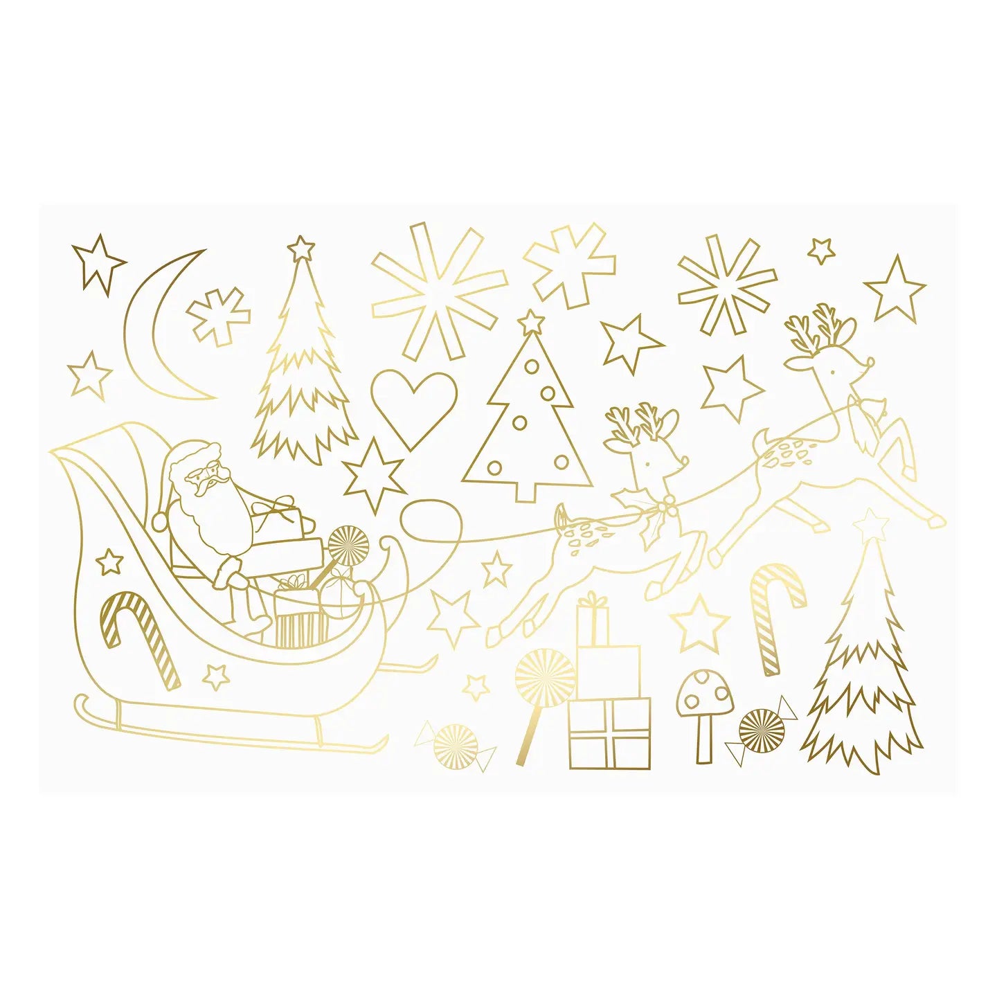 GINGERBREAD CHRISTMAS EVE SUITCASE MERI MERI