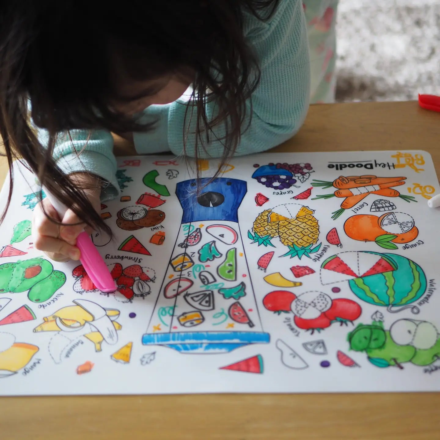 BREAKFAST BLEND SILICONE COLORING MAT