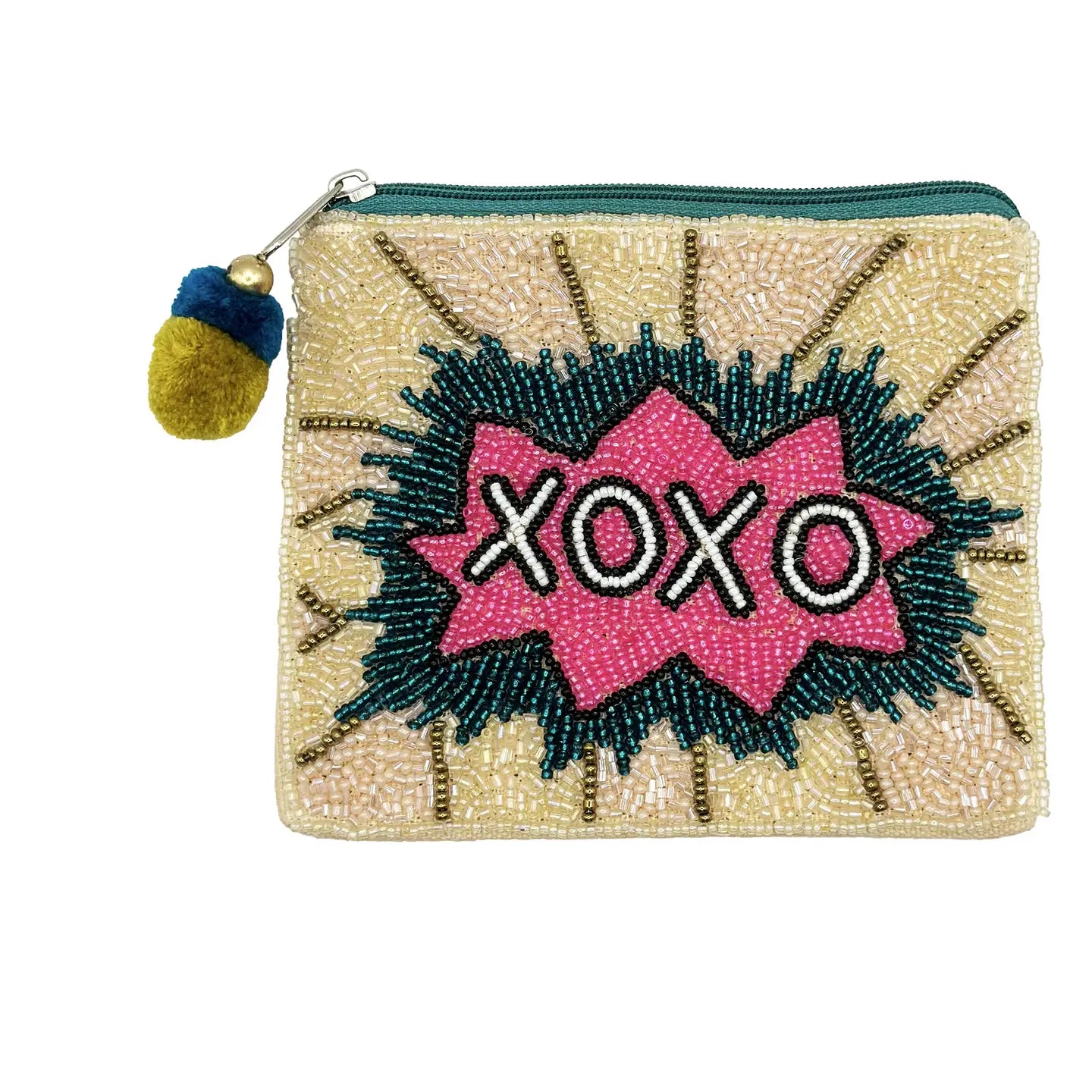 BEADED COIN PURSE