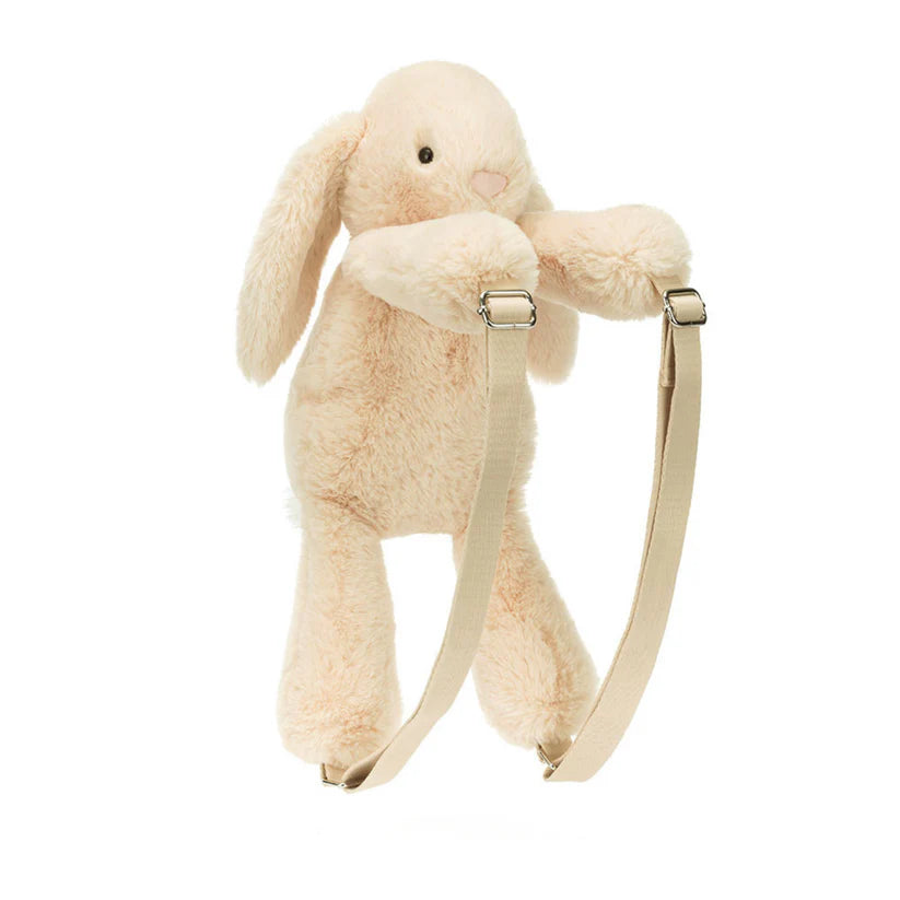 SMUDGE RABBIT BACKPACK JELLYCAT