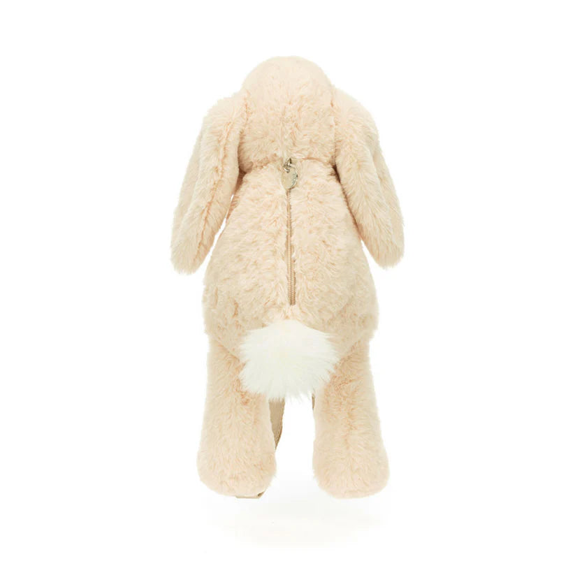 SMUDGE RABBIT BACKPACK JELLYCAT