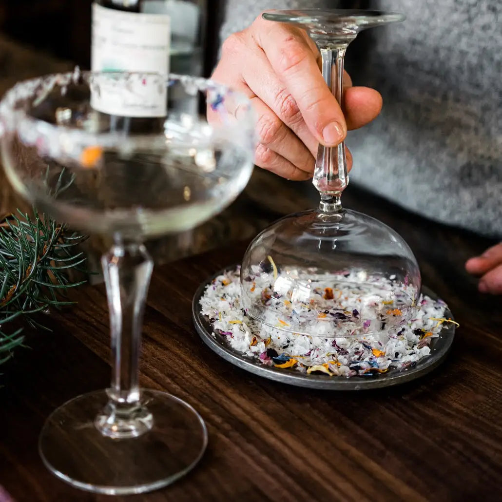 FLORAL GARNISHING SALT