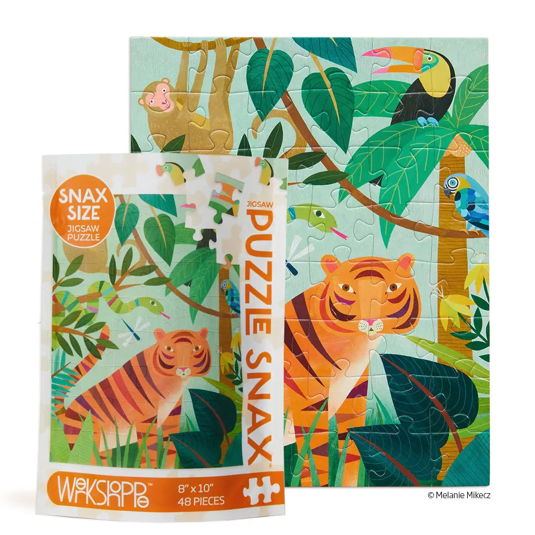 48 PIECE PUZZLE SNAX - IN THE JUNGLE