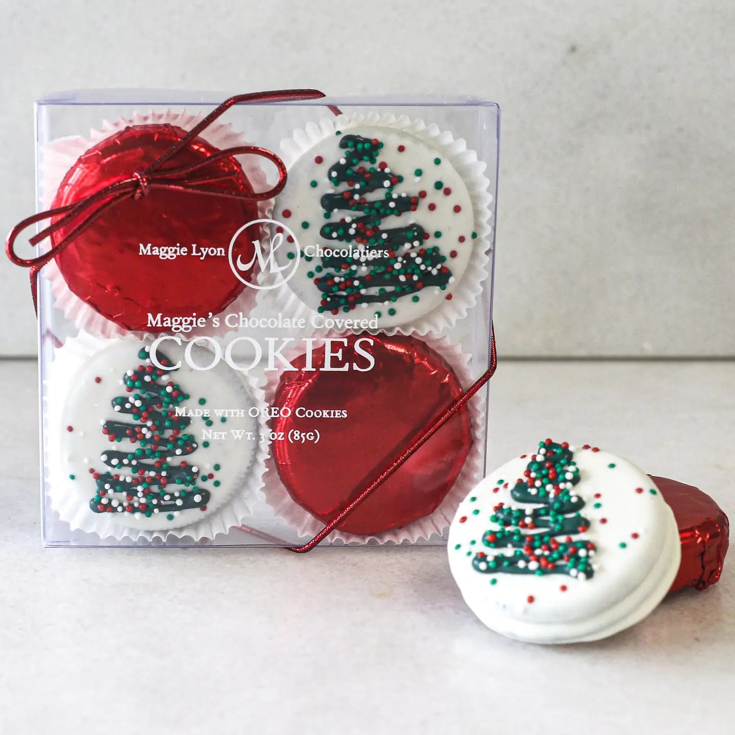 CHOCOLATE COVERED OREOS - HOLIDAY