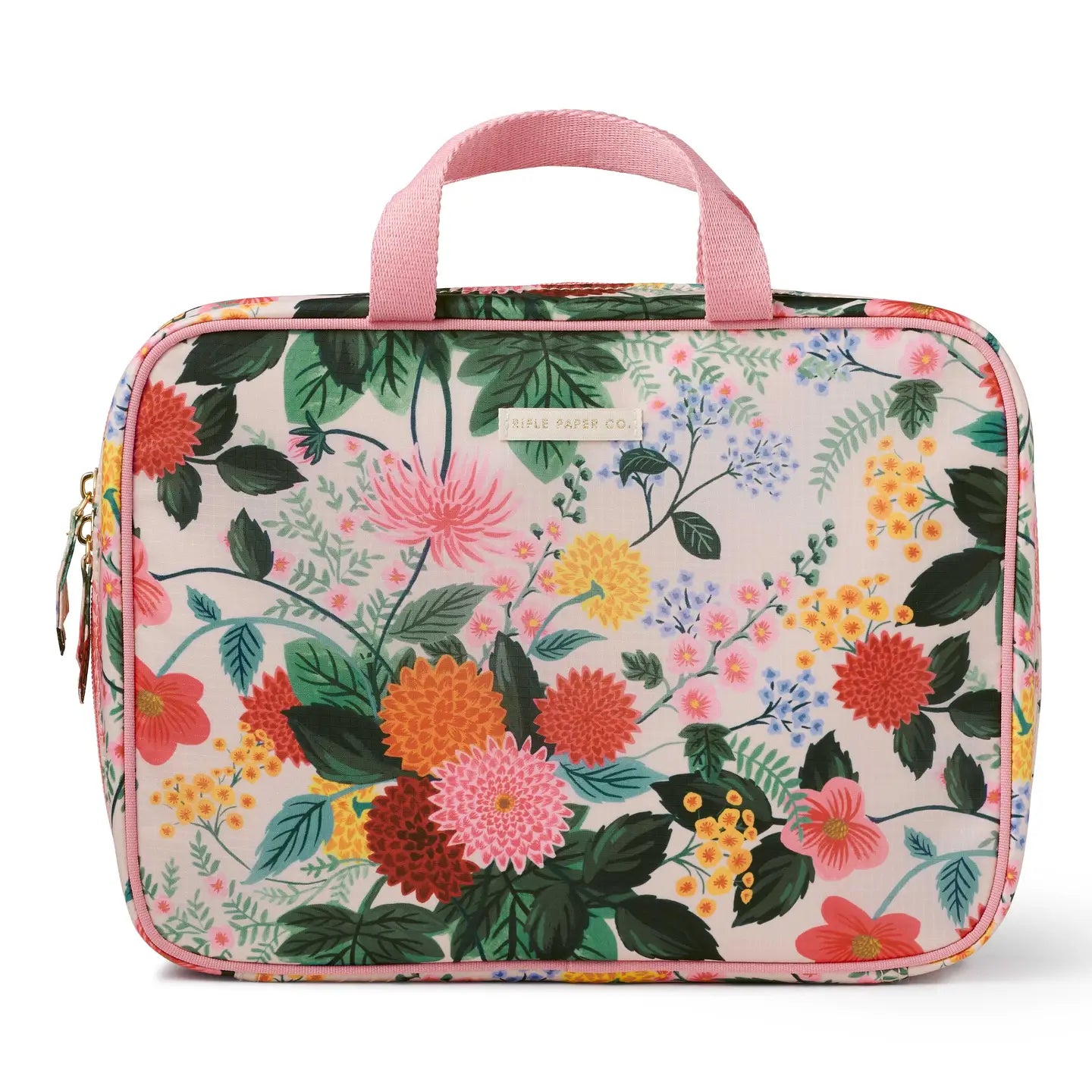 DAHLIA TRAVEL COSMETIC CASE