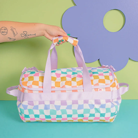 CARNIVAL CHECK TRAVELLER BAG