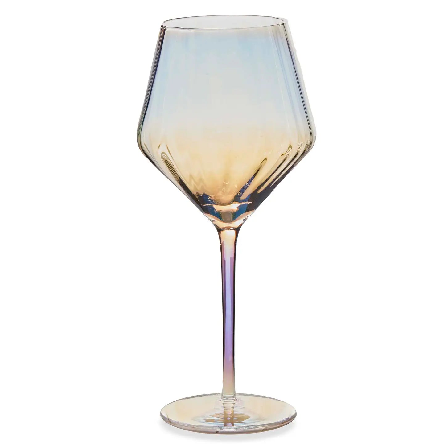 CHELSEA IRIDESCENT CLEAR WINE GLASS