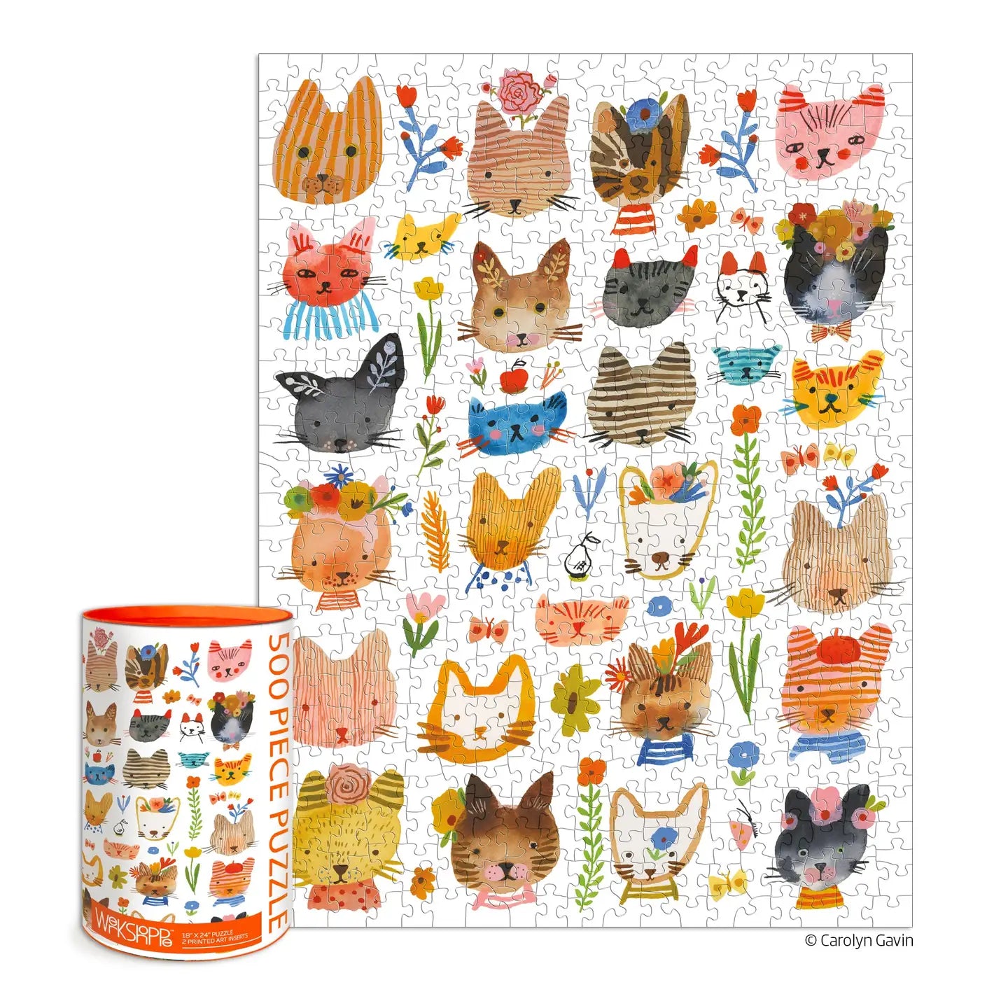 500 PIECE JIGSAW PUZZLE - KITTY PARADE