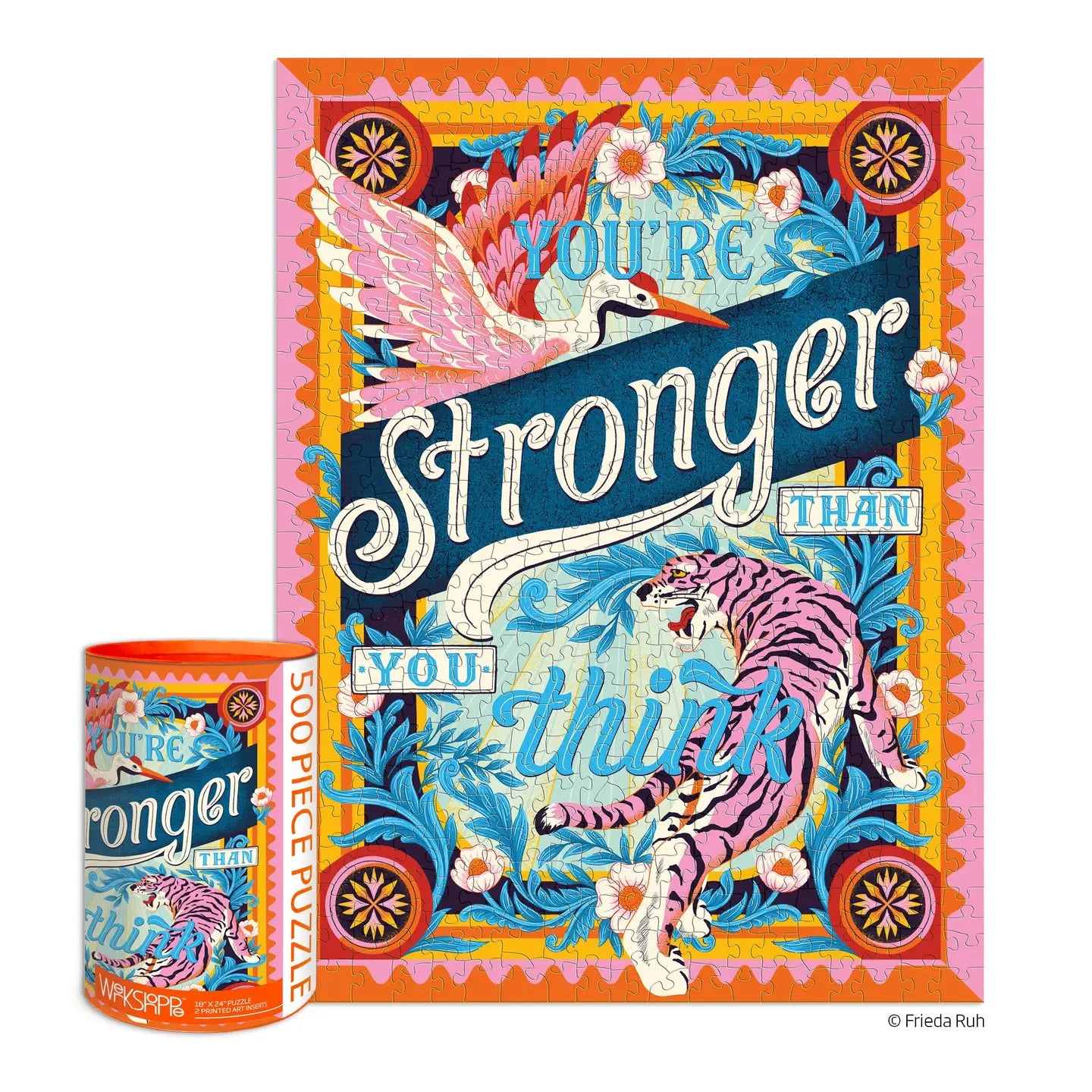 500 PIECE JIGSAW PUZZLE - STRONGER THAN YOU THINK
