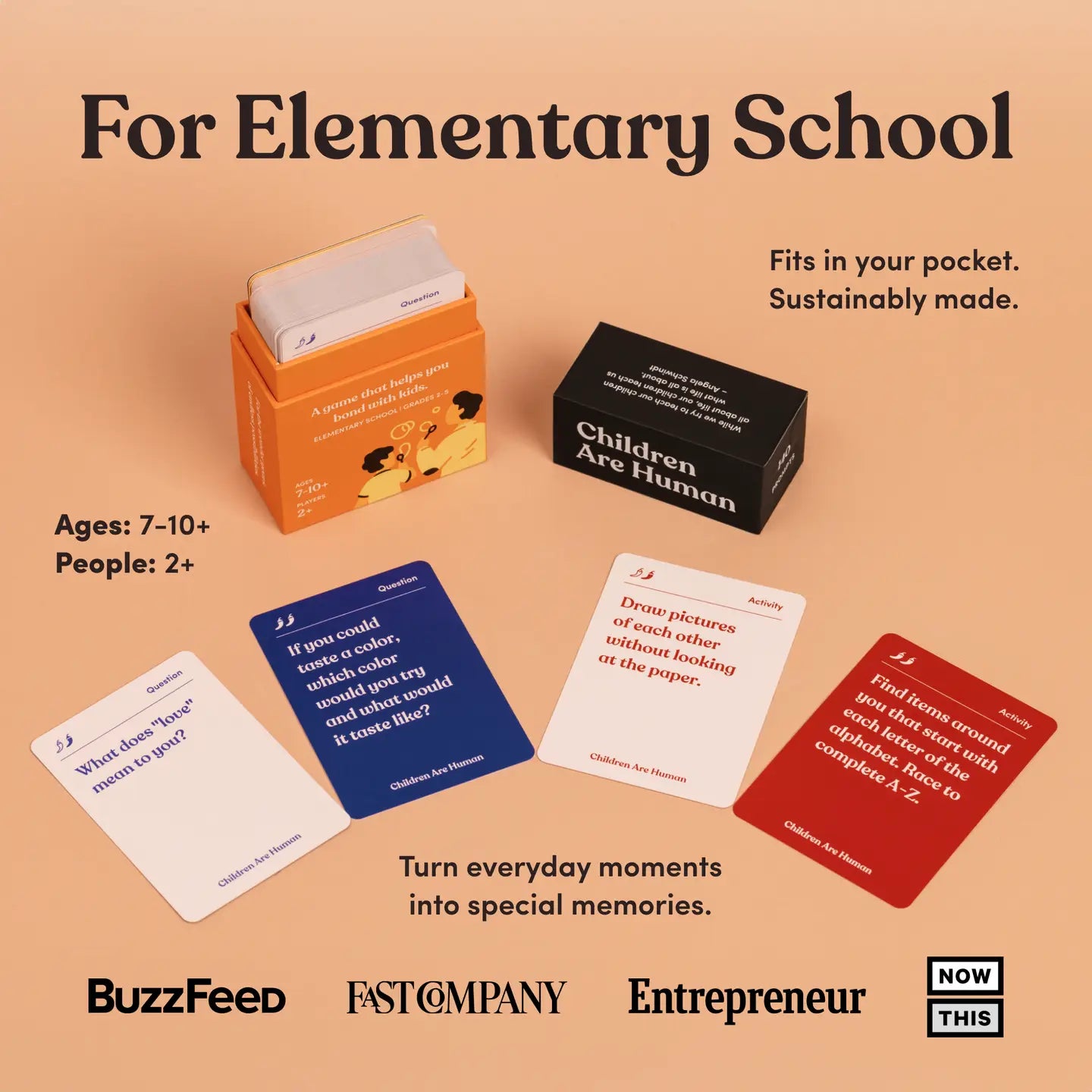 CHILDREN ARE HUMAN CARDS