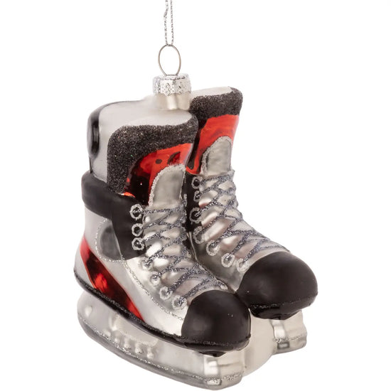 HOCKEY SKATES ORNAMENT