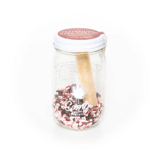 PEPPERMINT BARK MARTINI COCKTAIL INFUSION