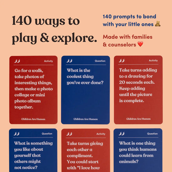 CHILDREN ARE HUMAN CARDS