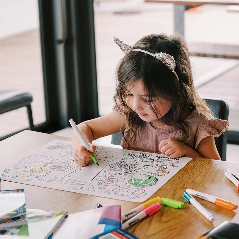 BREAKFAST BLEND SILICONE COLORING MAT