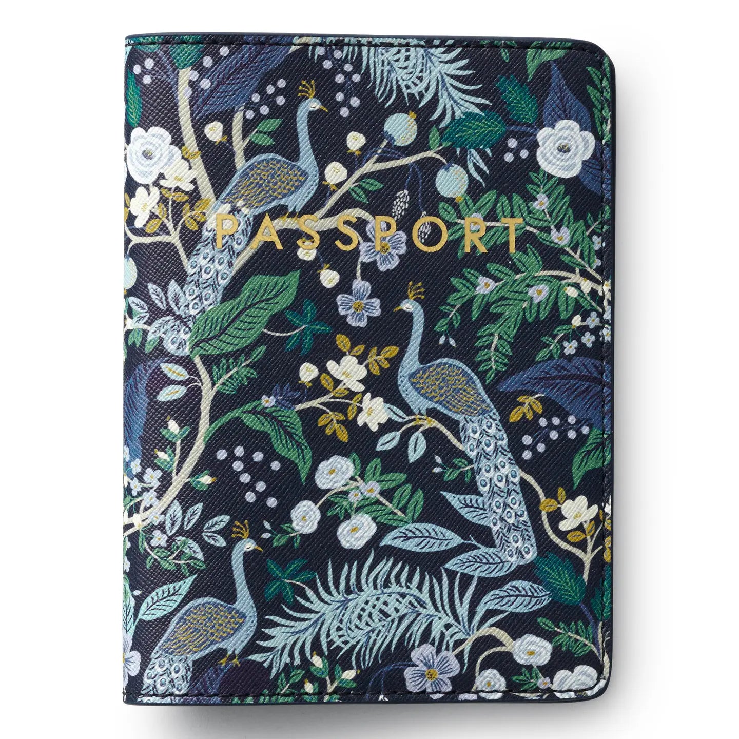 PEACOCK PASSPORT HOLDER