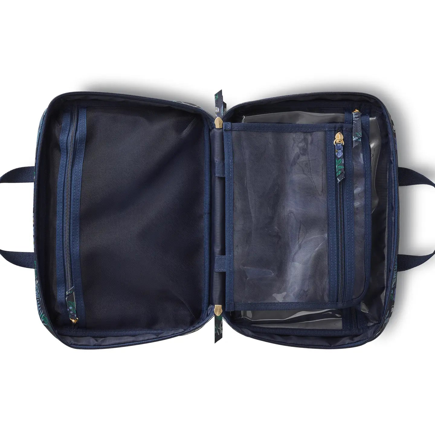 PEACOCK TRAVEL COSMETIC CASE