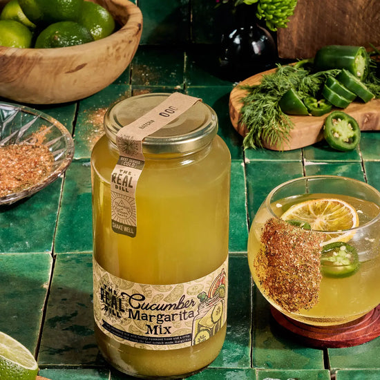 CUCUMBER MARGARITA MIX - THE REAL DILL