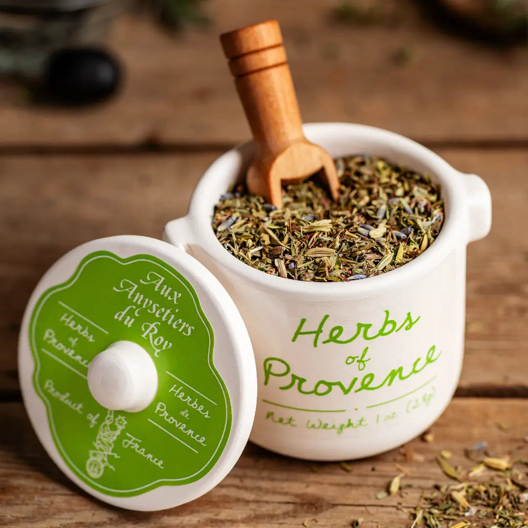 HERBS DE PROVENCE IN CERAMIC JAR