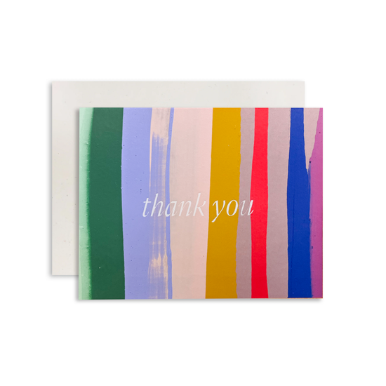 STRIPE THANK YOU CARD