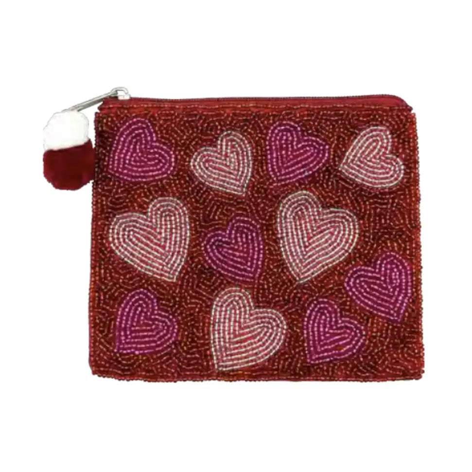 BEADED COIN PURSE