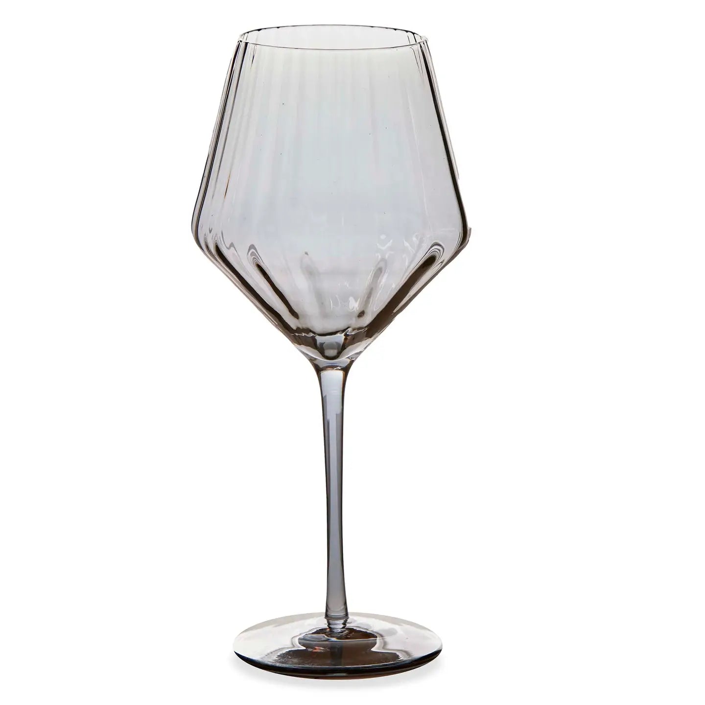 CHELSEA IRIDESCENT SMOKE WINE GLASS
