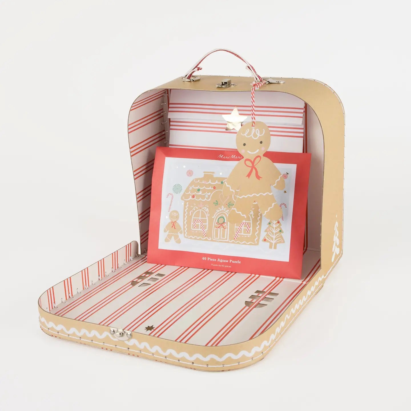 GINGERBREAD CHRISTMAS EVE SUITCASE MERI MERI