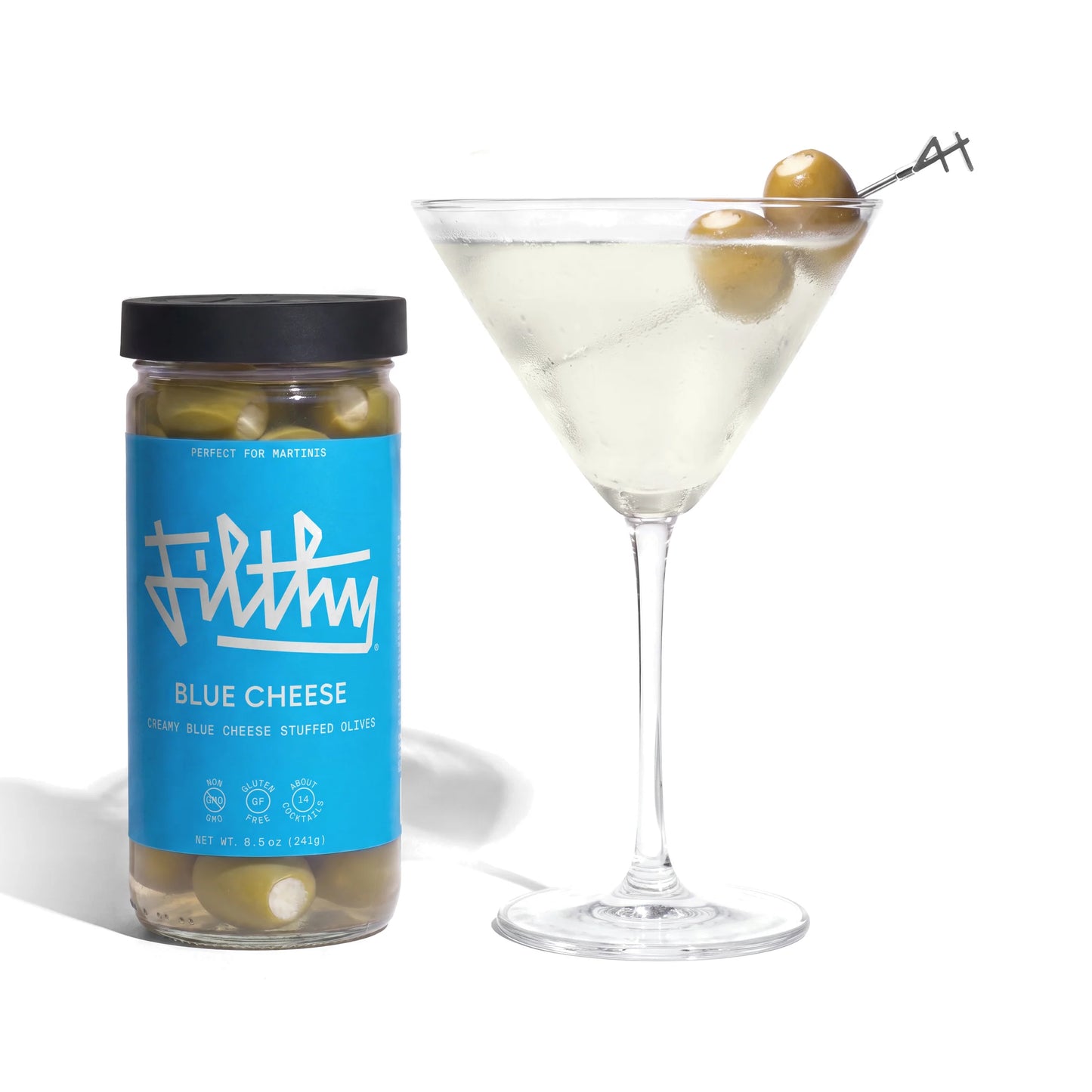 FILTHY BLUE CHEESE STUFFED OLIVES