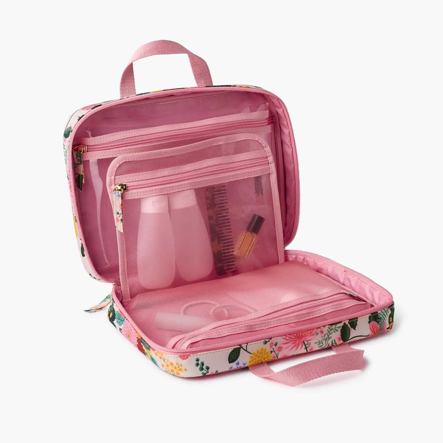 DAHLIA TRAVEL COSMETIC CASE