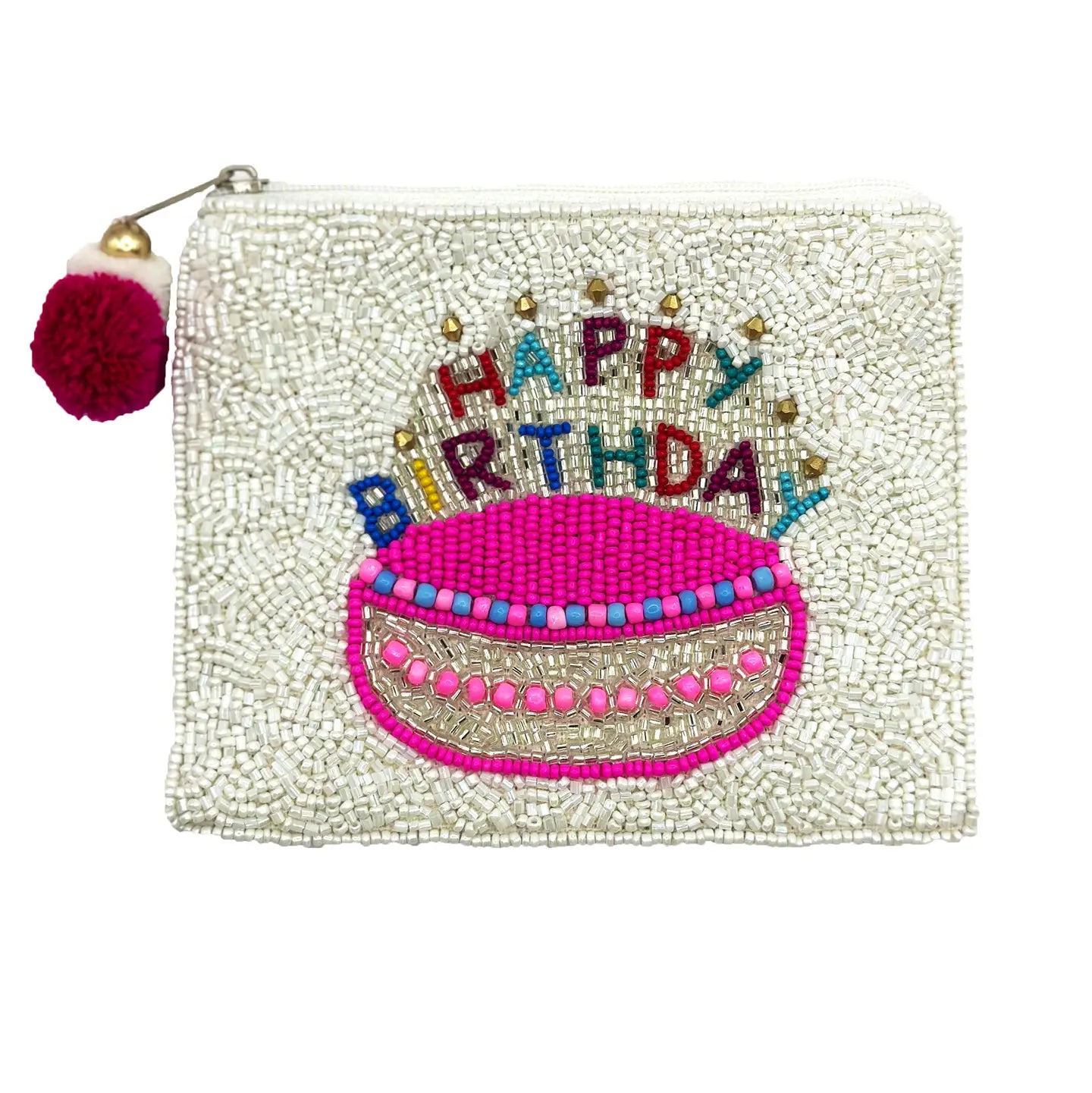 BEADED COIN PURSE