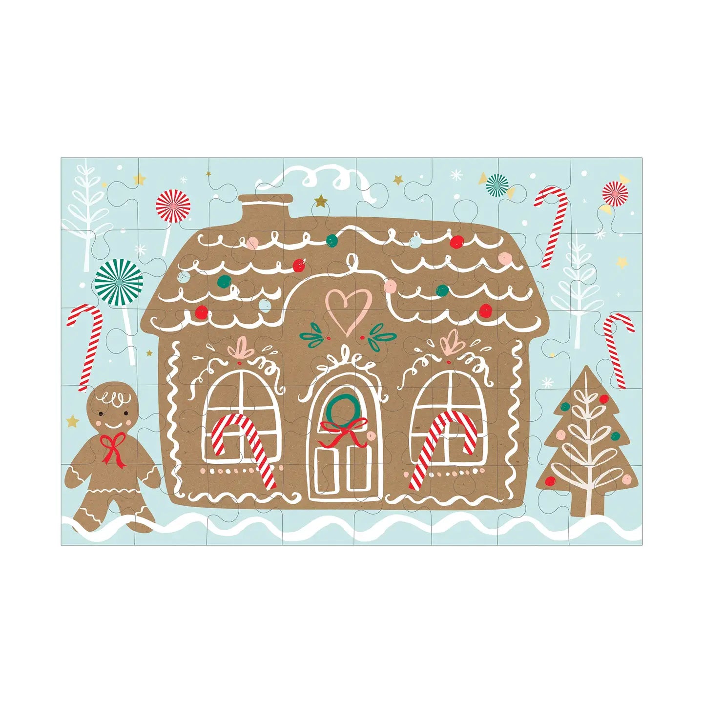GINGERBREAD CHRISTMAS EVE SUITCASE MERI MERI