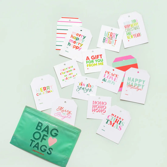 BAG OF TAGS - CHRISTMAS