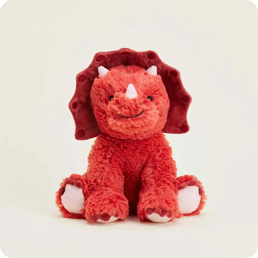 ANIMAL WARMIES - RED TRICERATOPS