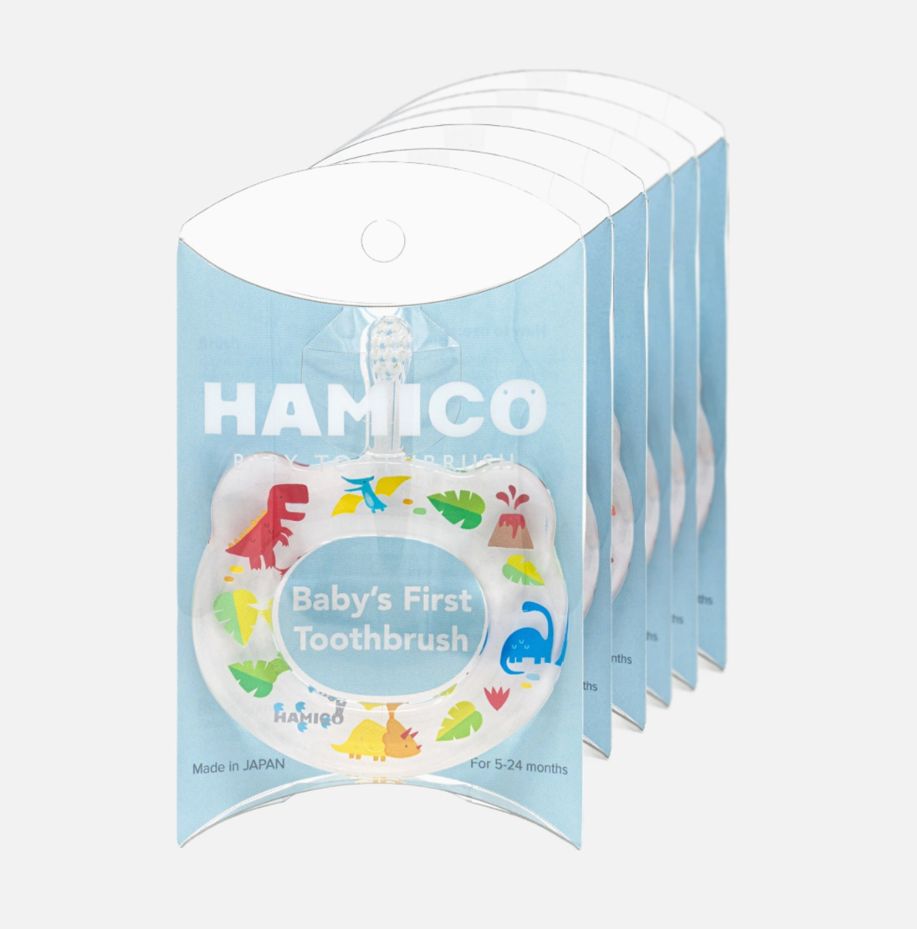 BABY HAMICO TOOTHBRUSH - DINOSAURS