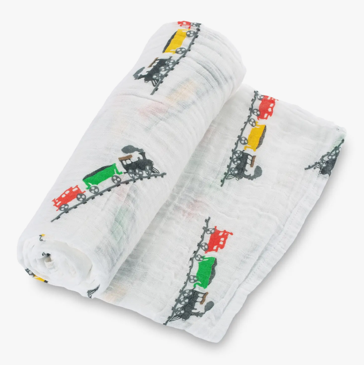 BABY SWADDLE BLANKET - CHOO CHOO