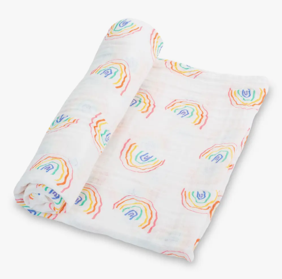 BABY SWADDLE BLANKET - RAINBOW