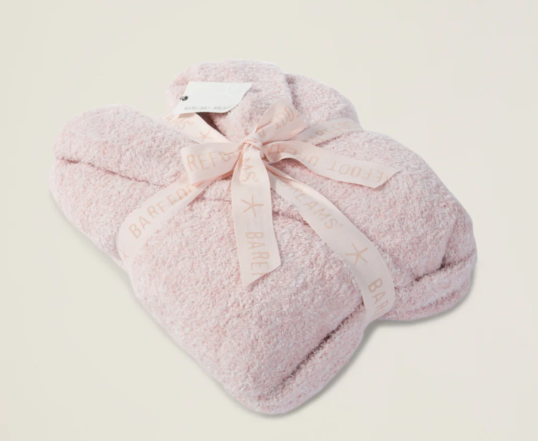 BAREFOOT DREAMS - COZYCHIC ROBE HEATHER DUSTY ROSE