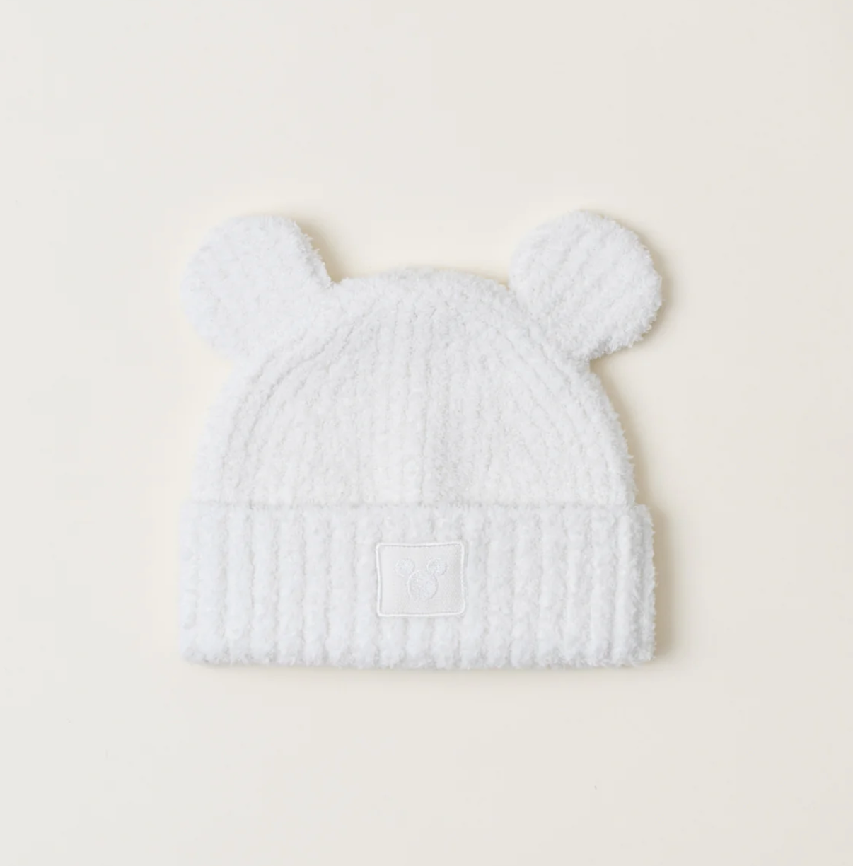 BAREFOOT_DREAMS_-_MICKEY_MOUSE_EARS_BEANIE - CREAM