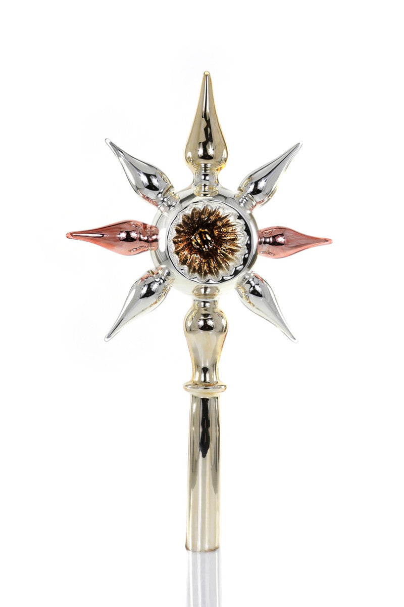 GLINTING STAR TREE TOPPER