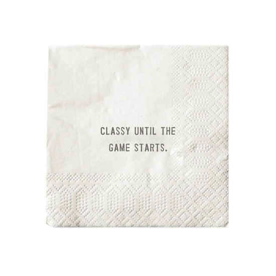 COCKTAIL NAPKINS - GAME DAY EDITION