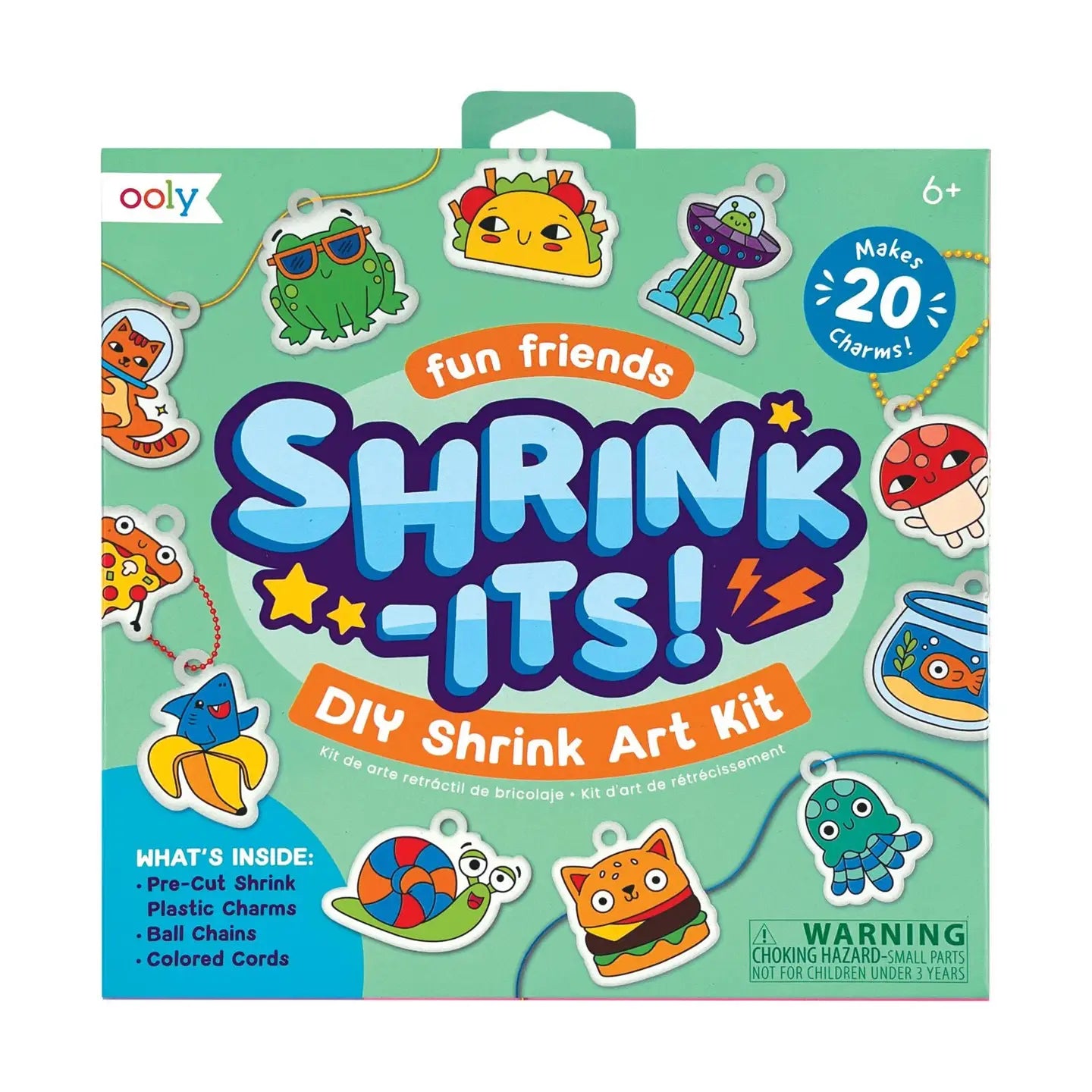 DIY SHRINK ART KIT OOLY - BLUE